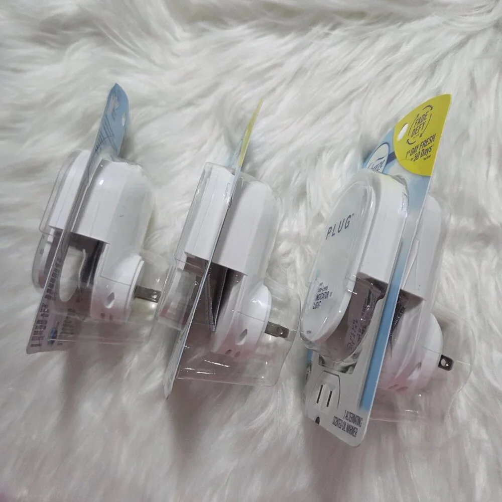 Febreze Plug In Air Freshener Scented Oil Refill Warmer Device Set